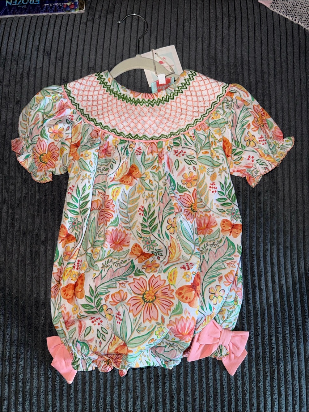 Smocked Flamingo Bubble